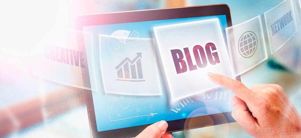 Use o site e o blog a seu favor