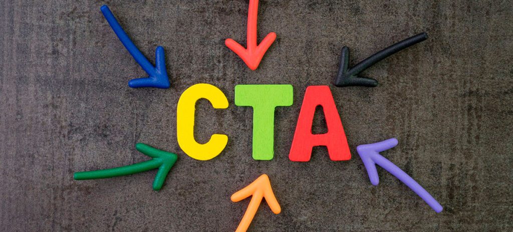 Botões de ação (CTAs) estratégicos