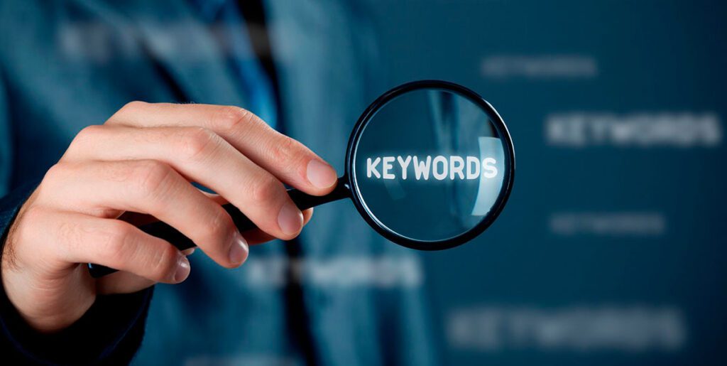Escolha as palavras-chave certas