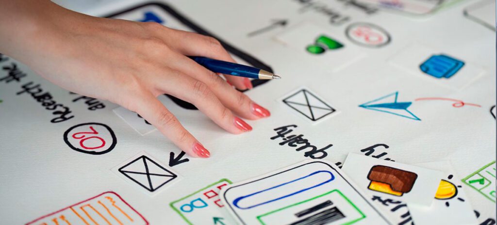 Layout confuso e excesso de informação